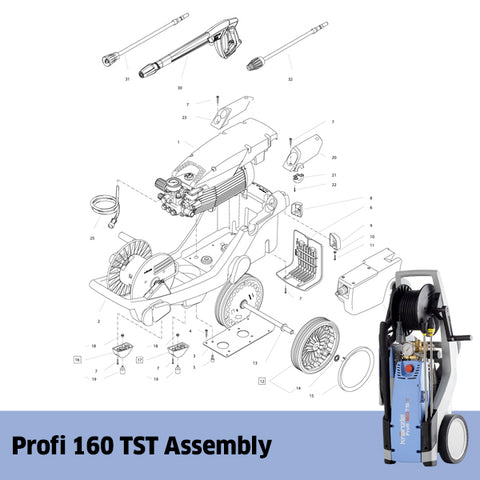 KRANZLE Profi 160 TST Assembly