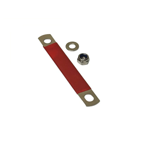 Red Strap To Secure Hose To The Manual Hose Reel