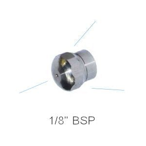 055 Drain Cleaning Nozzle 1/8" f With Fronthole KNF055