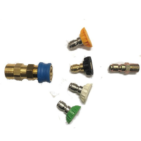Adaptor to Stub Quick Release Nozzle Set