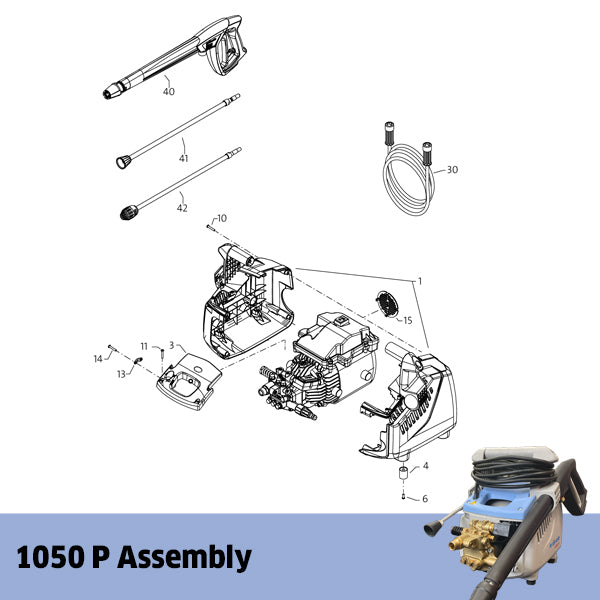 KRANZLE 1050 P Assembly