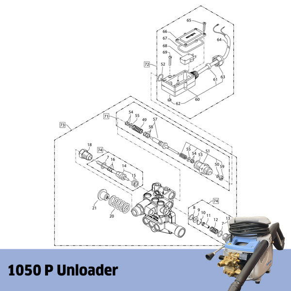 KRANZLE 1050 P Unloader