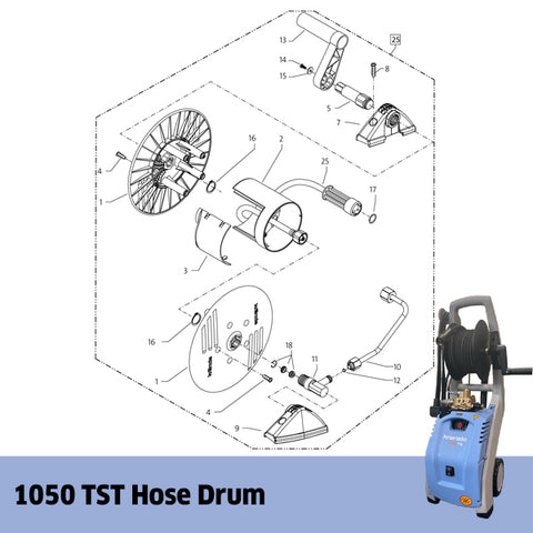 KRANZLE 1050 TST Hose Drum