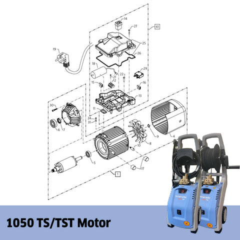 KRANZLE 1050 TS/TST Motor