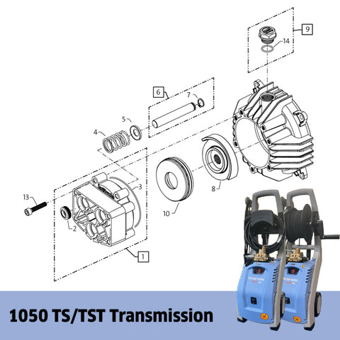 KRANZLE 1050 TS/TST Transmission