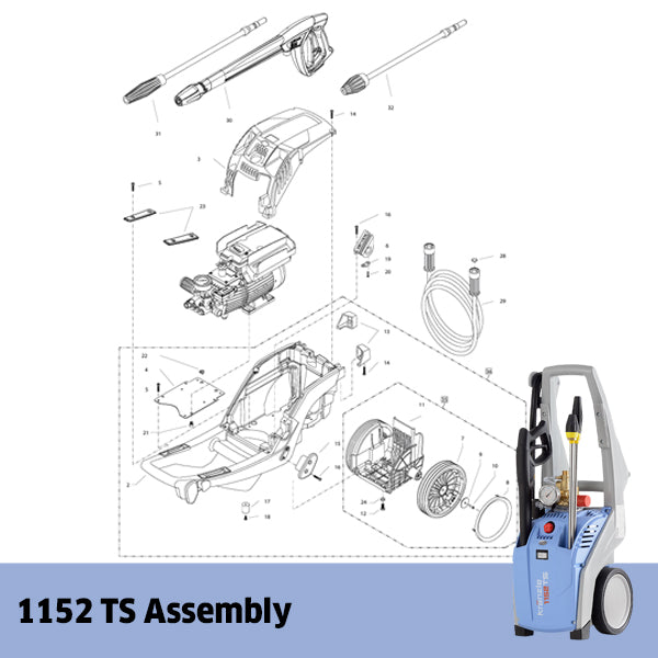 KRANZLE 1152 TS Assembly