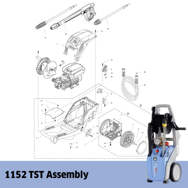 KRANZLE 1152 TST Assembly