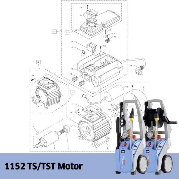 KRANZLE 1152 TS / TST Motor