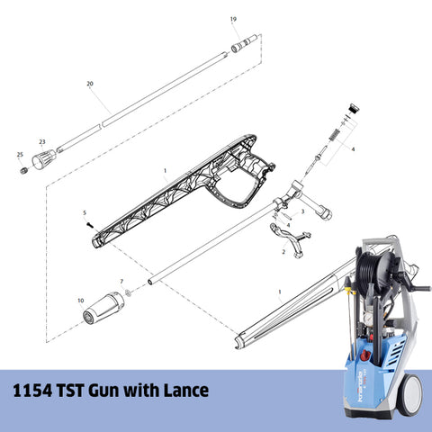 KRANZLE 1154 TST Gun With Lance