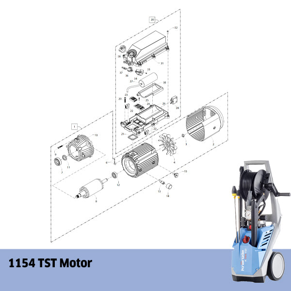 KRANZLE 1154 TST Motor