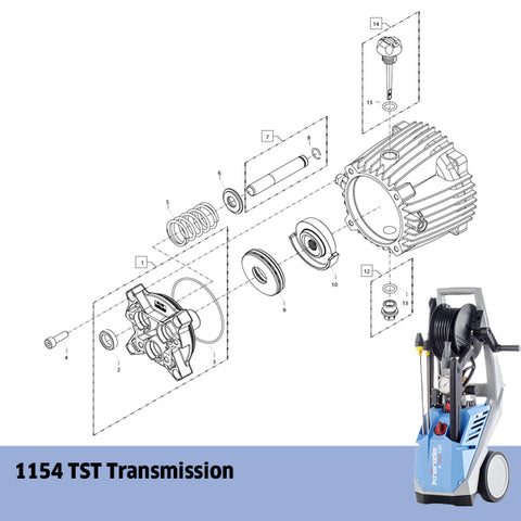 KRANZLE 1154 TST Transmission