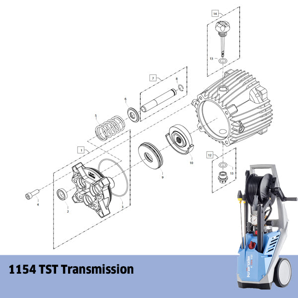 KRANZLE 1154 TST Transmission