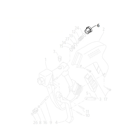 KRANZLE Connecting Cap M16 x 1 For Starlet II 12247