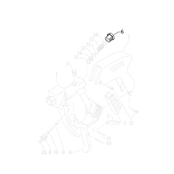 KRANZLE Connecting Cap M16 x 1 For Starlet II 12247