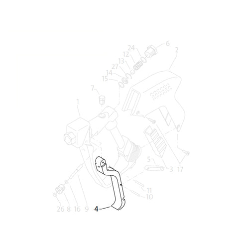 KRANZLE Grey Trigger For Starlet II 122983