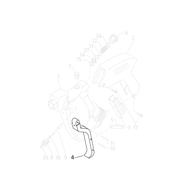 KRANZLE Grey Trigger For Starlet II 122983