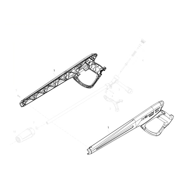 KRANZLE Spray Gun Housing Left & Right 127113