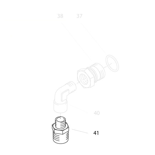 KRANZLE M22 Nipple x 3/8m 133652