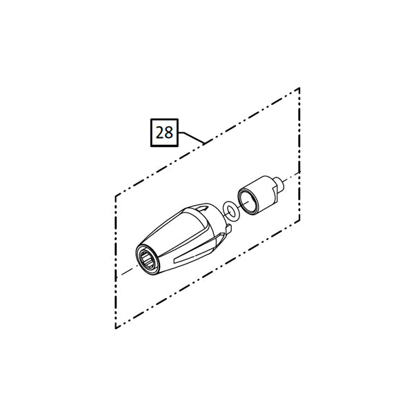 KRANZLE Quick Release Female D12 Coupling x 3/8 Male 13453