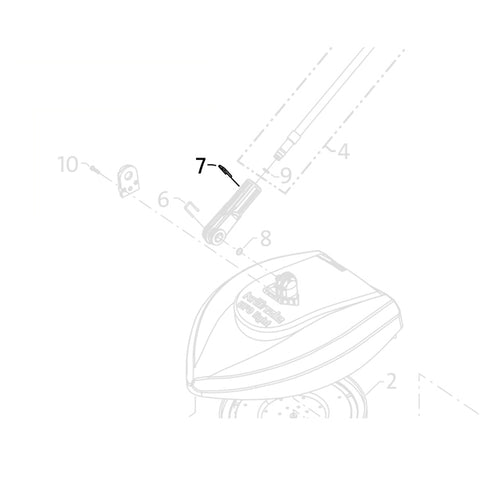 KRANZLE Retaining Clip For Connection Pipe UFO Light 13863