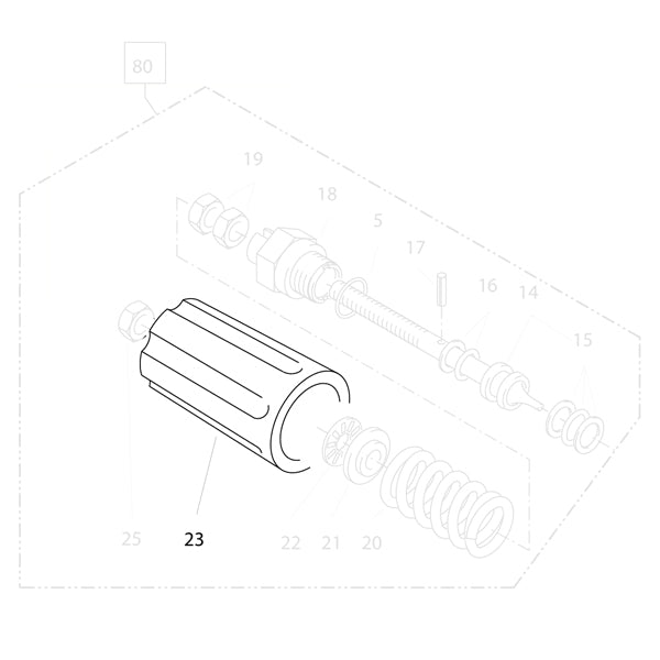 KRANZLE Hand Wheel Short For UL 141472