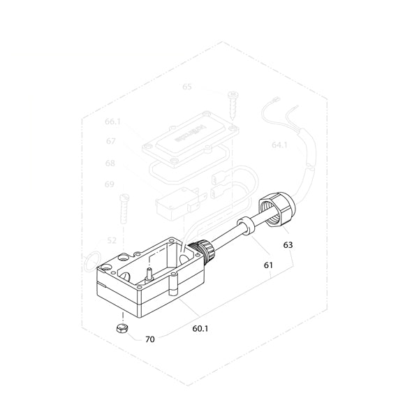 KRANZLE Housing Electric Switch 150071