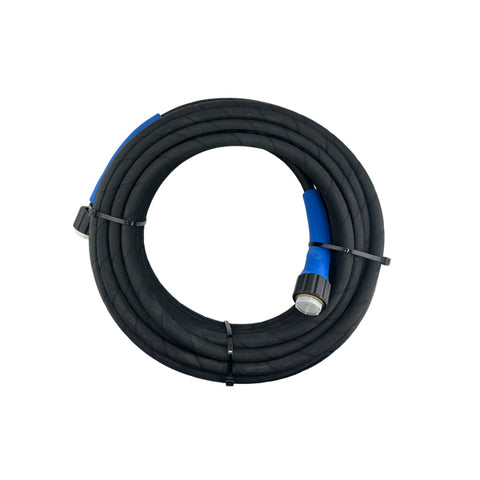 20m 1/4" Single Wire Steel Braided High Pressure Hose