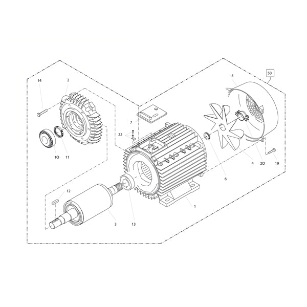 KRANZLE Engine Complete Without Switch 24060