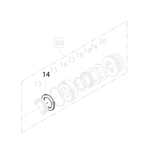KRANZLE Backing Ring 400251