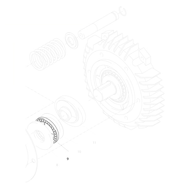 KRANZLE Axial Roller Cage (1 of 3 parts inc. in Kit K40524 ) 40040