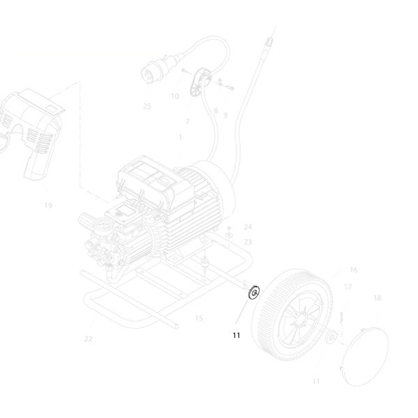 KRANZLE Spacer Washer 40207