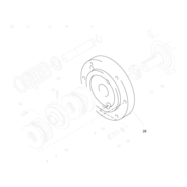 KRANZLE Engine Flange 40223