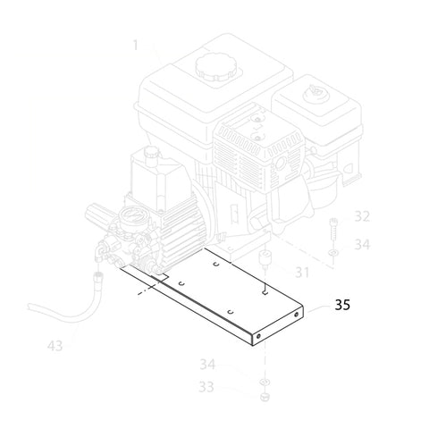 KRANZLE Intermediate Plate 40239