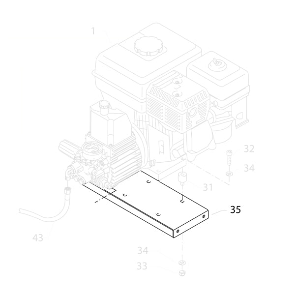 KRANZLE Intermediate Plate 40239