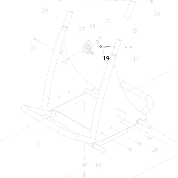 KRANZLE Hexagon Screw M5 x 40 402451