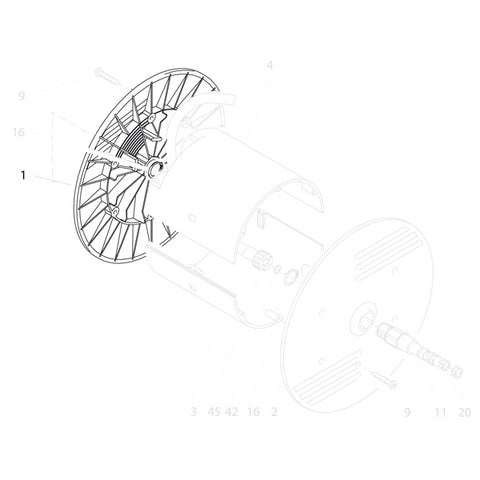KRANZLE Hose Drum Side (Handle Side) 40302