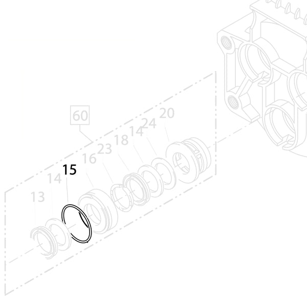 KRANZLE O'Ring For Valve Housing AQ 405081
