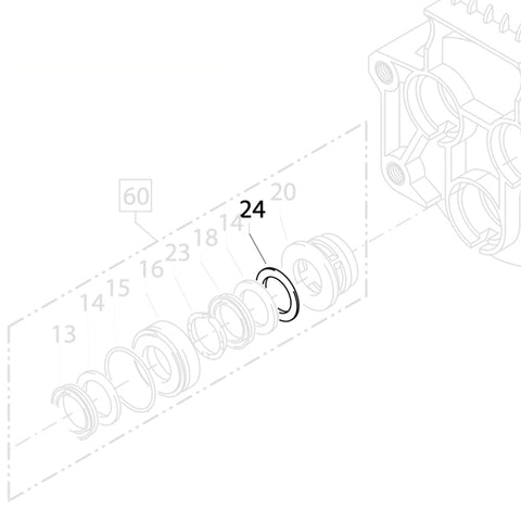 KRANZLE Intermediate Ring 2KMM 40516