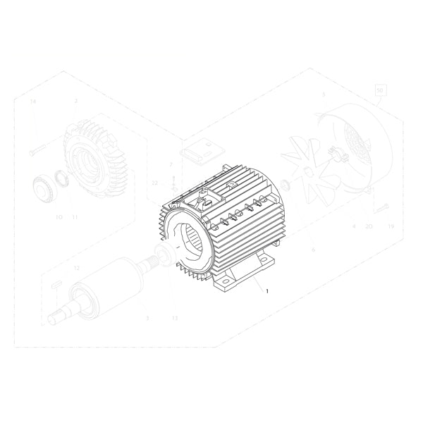 KRANZLE Stator 5.5kW 40540