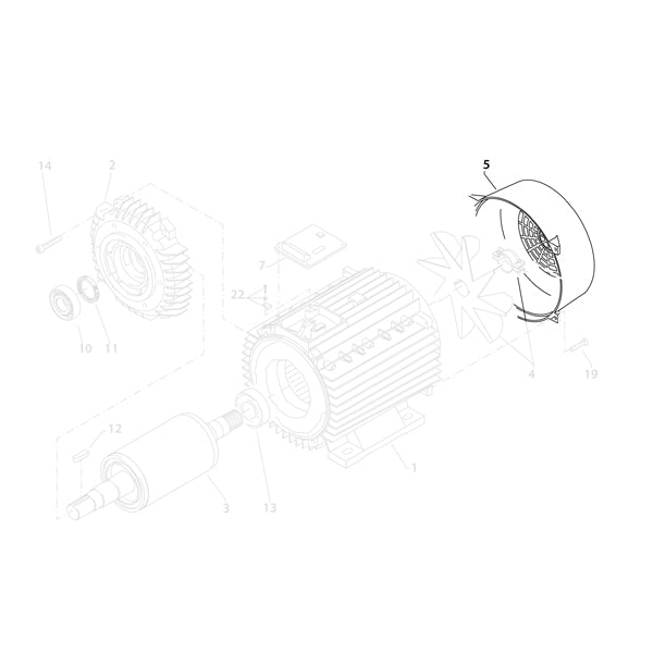 KRANZLE Fan Cover 40701