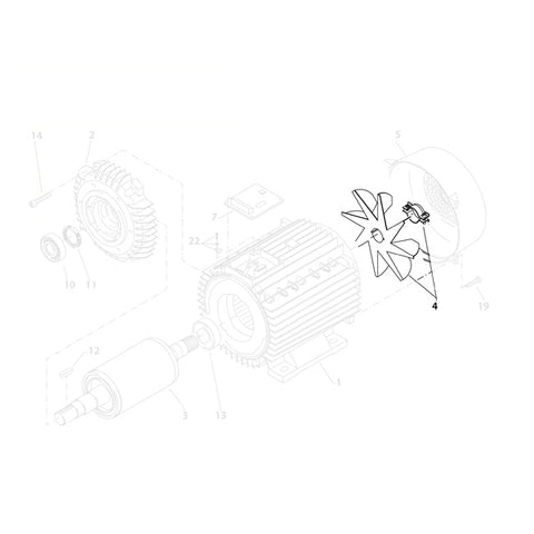 KRANZLE Fan Wheel 407021