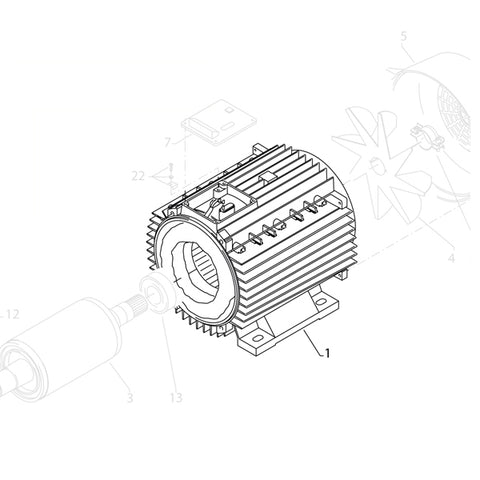 KRANZLE Stator 100 2.3 kW 230V / 50Hz 40720