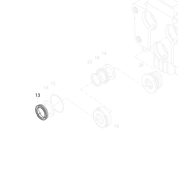 KRANZLE V-Sleeve Hard 18mm ** part of waterseals Kit 410131
