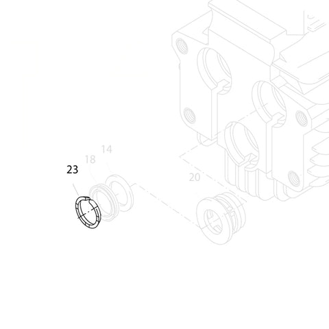 KRANZLE Pressure Ring 41018