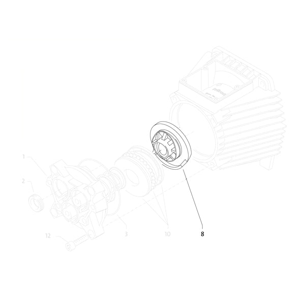 KRANZLE Wobble Plate 12.5° 41028