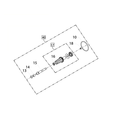 KRANZLE Repair Kit For Turbo Killer With Nozzle 07 410972
