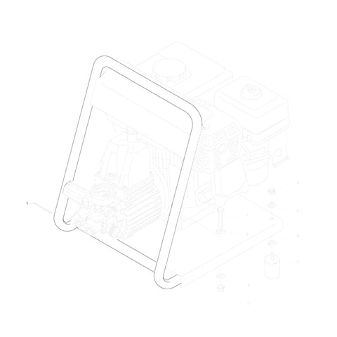 KRANZLE Carrying Handle Complete For B 13/150 410983