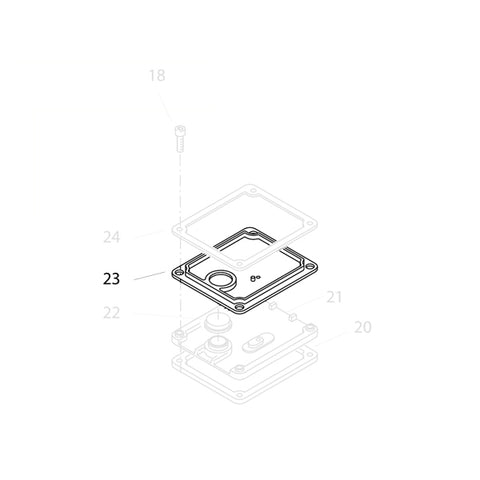 KRANZLE Upper Part For Switch Spacer 411112