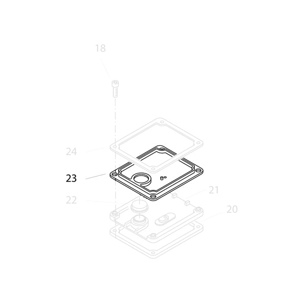 KRANZLE Upper Part For Switch Spacer 411112