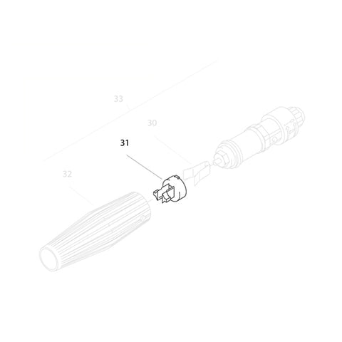 KRANZLE Mounting For Clamping Piece 411554